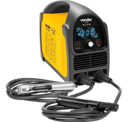 Imagem de Aparelho De Solda Inversor Digital Riv 228 Bivolt Vonder Para Solda Com Eletrodo E Tig 200a Display Led Monofásico Seleção Automática