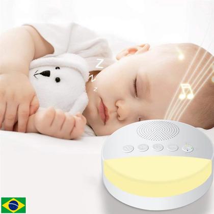 Imagem de Aparelho de Som Bebê Ruído Branco Dormir Ninar Sons Diversos