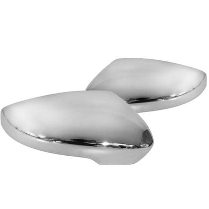 Imagem de Aplique Cromado Capa Retrovisor Com Pisca Vw Fox Up Gol Par