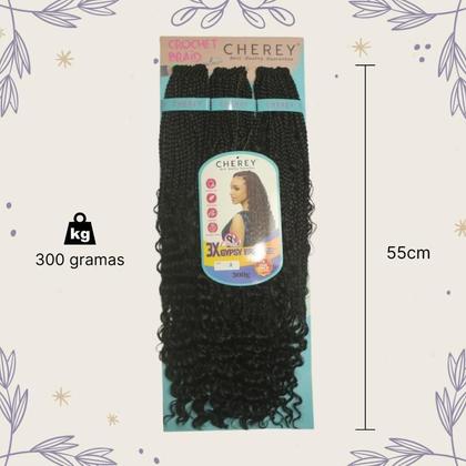 Imagem de Aplique Gypsy 3X Cabelo Boho Box 300Gr Crochet Braid
