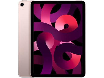 Apple iPad Air 10,9” 5ª Geração Wi-Fi + Cellular - 256GB Rosa