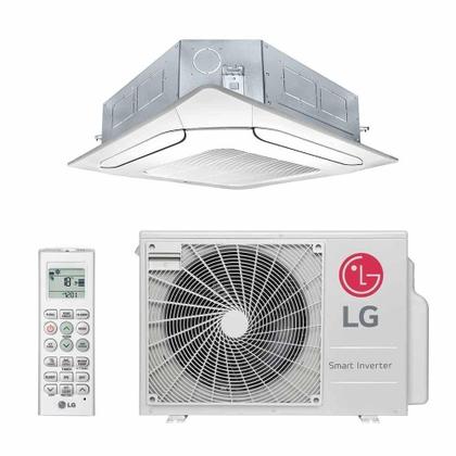 Imagem de Ar Condicionado Split Cassete Inverter LG 18000 BTUs Quente e Frio 220V com Wi-Fi ATUW18GPLP1.AWGZBR1