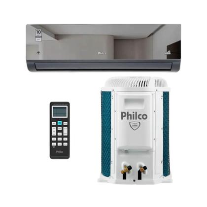 Imagem de Ar Condicionado Split Inverter Hi Wall Philco Espelhado 24000 BTUs Quente/Frio PAC24000IQFM15E - 220V