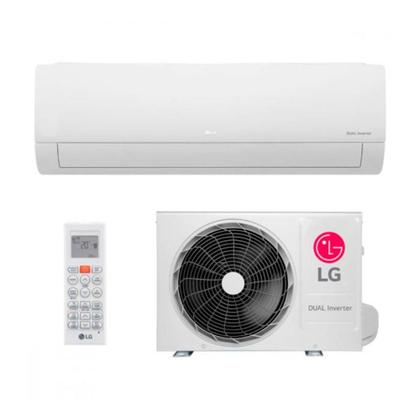 Imagem de Ar Condicionado Split Inverter LG Hi Wall DUAL Compact +AI 18000 BTUs Frio S3-Q18KLQAL - 220V