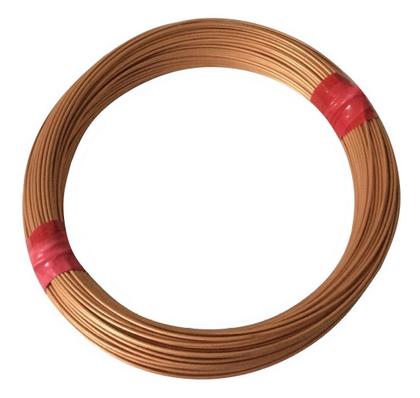 Imagem de Arame De Cobre (fio Nú) Diâmetro 0,6mm (250gr=95metros)