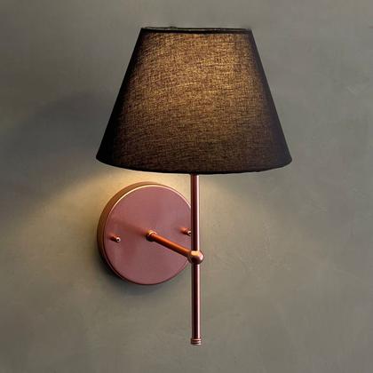 Imagem de Arandela luminaria De Parede Clássica Com Cúpula Ref 19 algodão Para Decoração iluminação de Casa