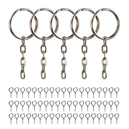 Imagem de Argola Batida 23mm Prata Com Mini Pitão 9mm Rosqueável - 100 Unidades