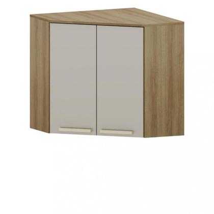 Imagem de Armário Aéreo Canto Diagonal 2 Portas 74cm Isis Luciane