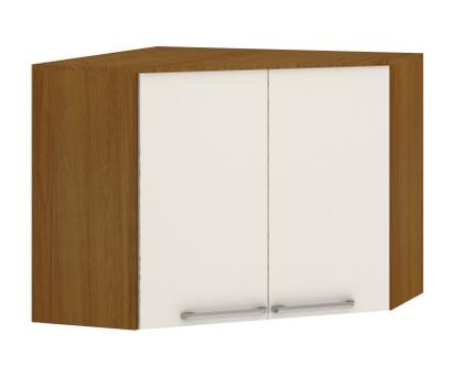 Imagem de Armário Aéreo Canto Diagonal 74 Cm 2 Portas Modena Luciane Moveis