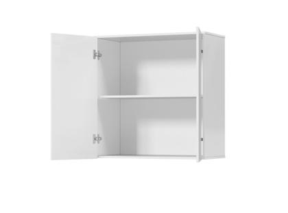 Imagem de Armario Armarinho Multiuso Suspenso Parede Servico Cozinha Lavanderia 2 Portas Branco - EJ