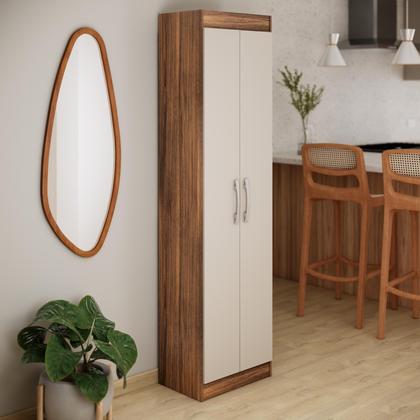 Imagem de Armario Cozinha 2 Portas 4 Prateleiras Compact - Cast. Off