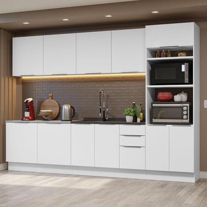 Imagem de Armário de Cozinha Completa 310cm Stella Madesa 01