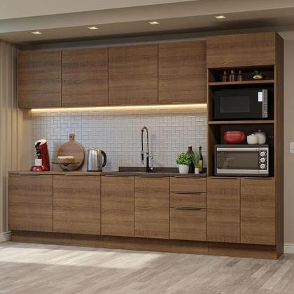 Imagem de Armário de Cozinha Completa 310cm Stella Madesa 01