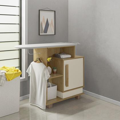 Imagem de Armário Multiuso com Tábua de Passar 1 Porta Havaí