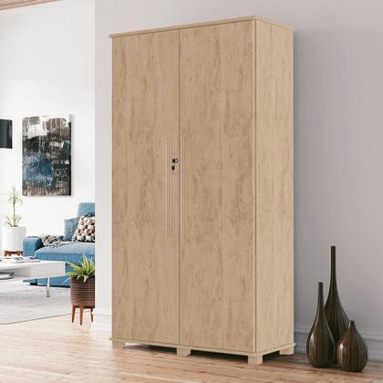 Armário Multiuso Para Cozinha Texas Teca Fênix - Outros Móveis