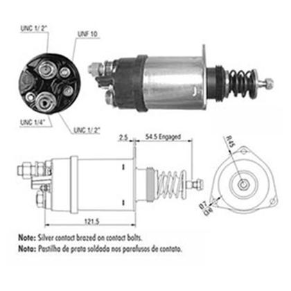Imagem de Automatico Partida 41Mt 24V MB 1632 1634 1938 1944 2638 Of1722 Oh1628 Plataforma O400 2002 Em Diante Referencia 10512637 1115672 1115678 1115682 Parti