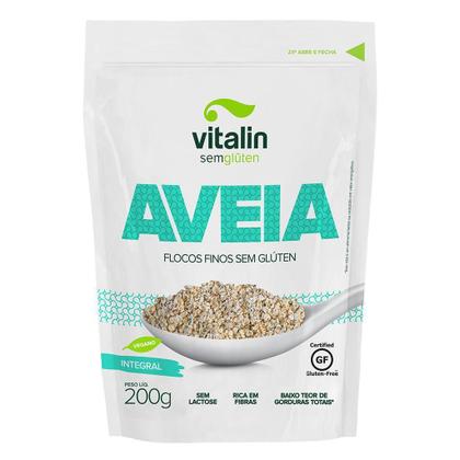 Imagem de Aveia Flocos Finos Integral Vitalin 200G