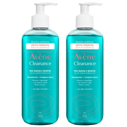 Imagem de Avène Cleanance Kit com 2 Unidades  Gel de Limpeza Facial  400g