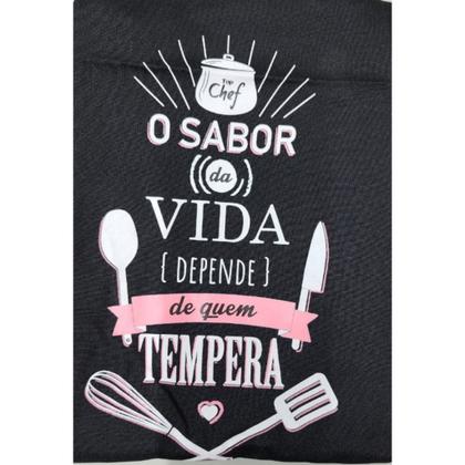 Imagem de Avental de Cozinha Churrasqueiro c/ Bolso Oxford Dia dos Pais Paizão Personalizado