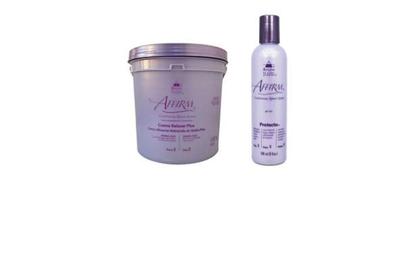 Imagem de Avlon Affirm Creme Alisante Hidróxido de Sódio Normal Plus 1,8 Kg + Avlon Affirm Protecto Protetor de Fios 120ml