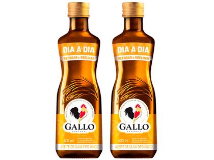 Imagem de Azeite de Oliva Gallo 400ml 2 Unidades