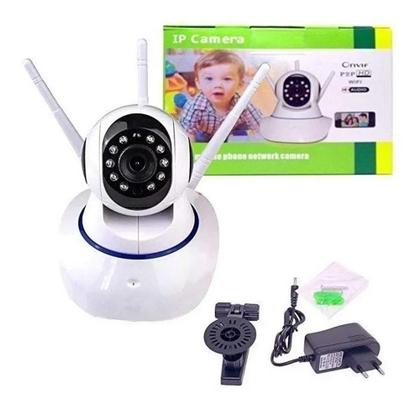 Imagem de Babá Eletrônica Câmera Wi-fi Visão Noturna C/microfone S/fioz