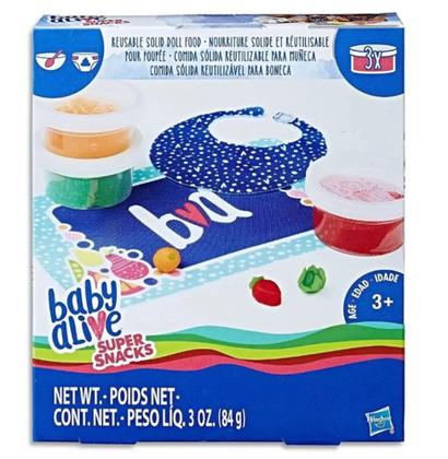 Imagem de Baby Alive Kit Refil de Comidinhas C2727 - Hasbro