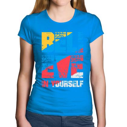 Imagem de Baby Look Algodão Believe In Yourself - Foca na Moda