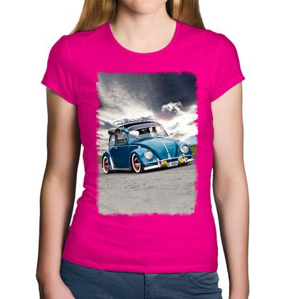 Imagem de Baby Look Algodão Fusca Retrô - Foca na Moda