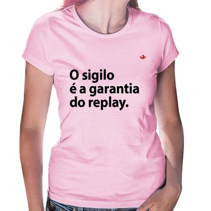 Imagem de Baby Look O sigilo é a garantia do replay - Foca na Moda