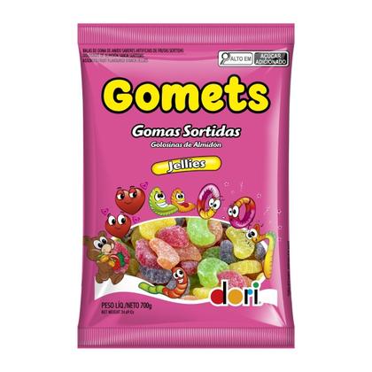 Imagem de Bala de Goma Gomets Gomo de Frutas - 700g