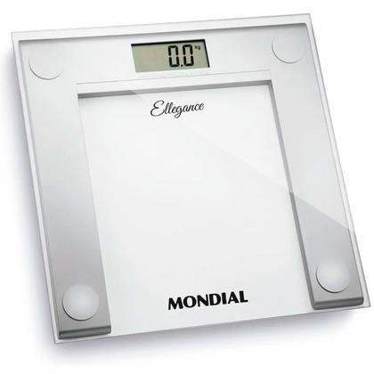 Imagem de Balança Digital Mondial Ellegance 150KG Vidro Prata