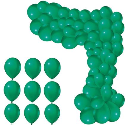 Imagem de Balão Bexiga 9 Polegadas Pacote Com 50, Balão Liso Para Decoração De Festas E Eventos Várias Cores