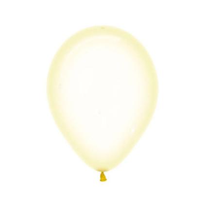 Imagem de Balão de Festa Latéx Cristal Pastel - Amarelo (Cor:321) - Sempertex - Rizzo
