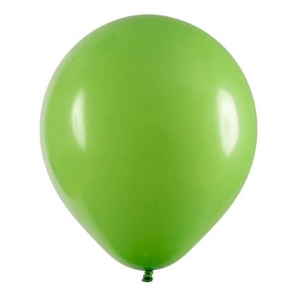 Imagem de Balão de Festa Redondo Profissional Látex Liso - Verde Lima - Art-Latex - Rizzo Balões