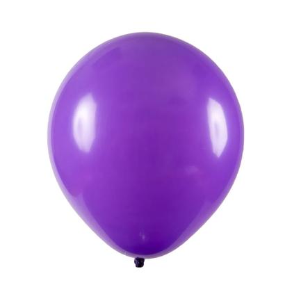 Imagem de Balão de Látex Roxo - 7 Polegadas - 50 Unidades