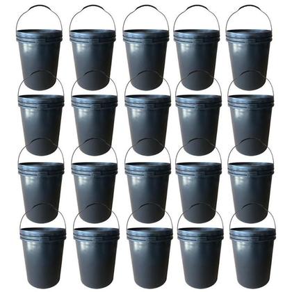 Imagem de Balde 16L Para Café De Alça Plástica - 20 Pçs