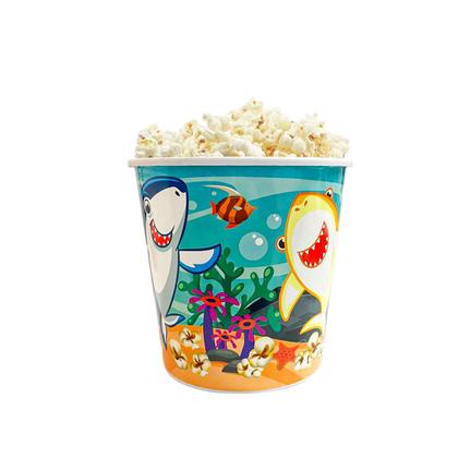 Imagem de Balde de Pipoca 3L Infantil Tema Animado Diversão Garantida