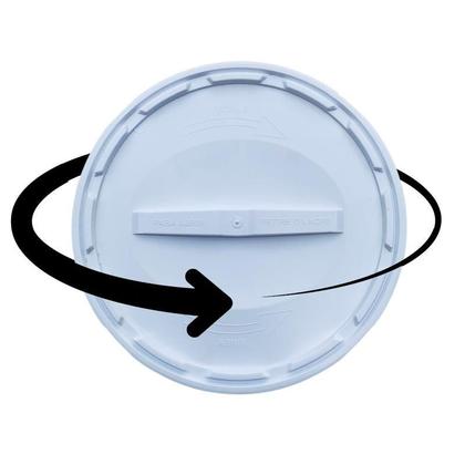 Imagem de Balde Para Açucar E Café 20L Tampa De Rosquear - Kit 16 Pçs