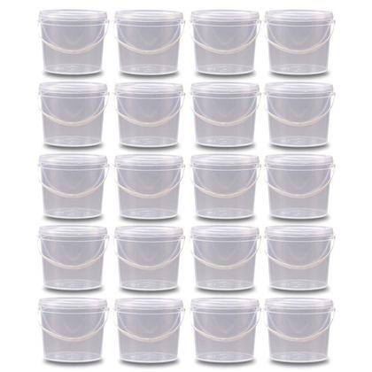 Imagem de Balde Para Óleo Sintético - Kit 20 Pçs