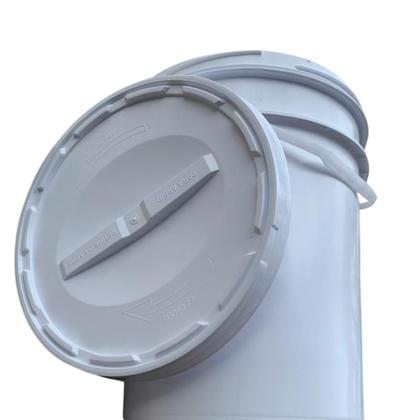 Imagem de Balde Tampa Rosca Para Feijoada - Kit 16 Pçs