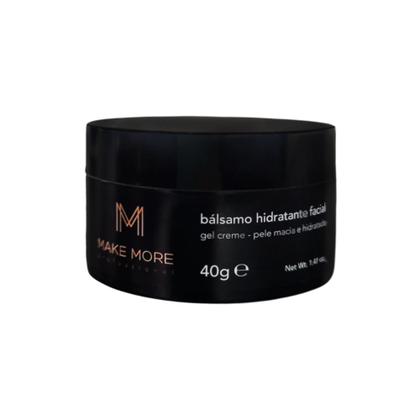 Imagem de Bálsamo Hidratante Facial Make More 40g Pré Maquiagem Gel Creme Vegano Skin Care