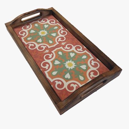 Imagem de Bandeja Café da Manhã Grande com 2 azulejos