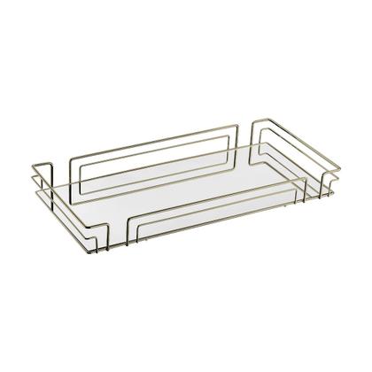 Imagem de Bandeja Multiuso Hara Luiza Retangular 66,5 x 31,5 cm