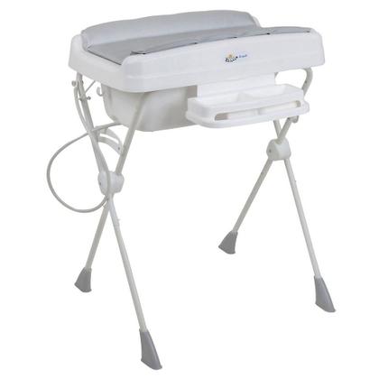 Imagem de Banheira de Bebe Burigotto Millenia+ Mescla Silver Cinza