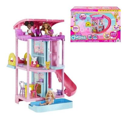 Imagem de Barbie Chelsea Playset Casa De Bonecas 360 3+ Hck77 Mattel