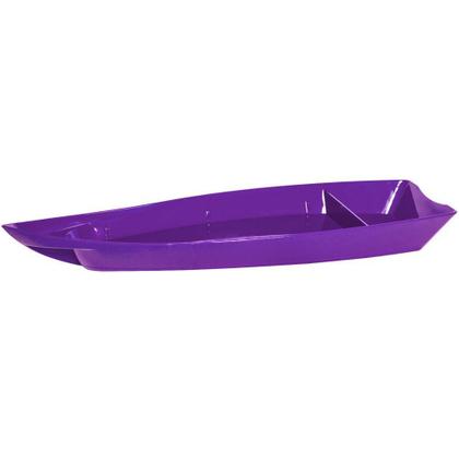 Imagem de Barco Sushi Vemplast G 3,5L Tropical Polipropileno Roxo