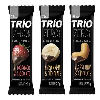 Barra De Cereal Trio Zero Açúcar com 1 unid Trio - Barra de Cereal