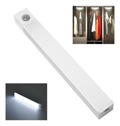 Imagem de Barra Led Branco Luminária 5W Recarregável Quarto Cozinha