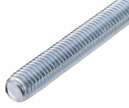 Imagem de Barra Roscada 1/4 X 1m Unc Zincado Zm